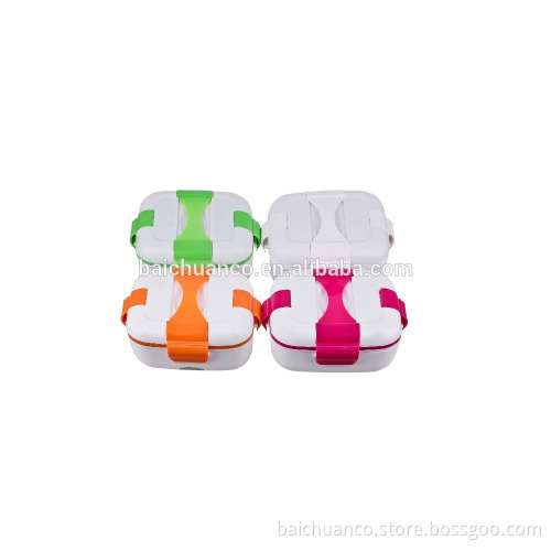 2016 As Seen On TV Water-tight 3 Compartment Electric Heated Lunch Box
